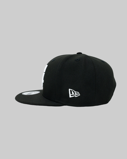 3 Stack New Era Snapback Hat - Black