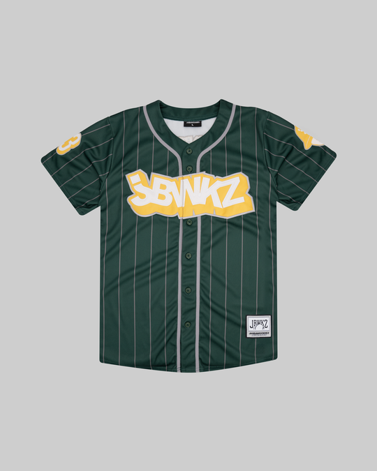 JBWKZ Jabbawockeez Baseball Jersey Green