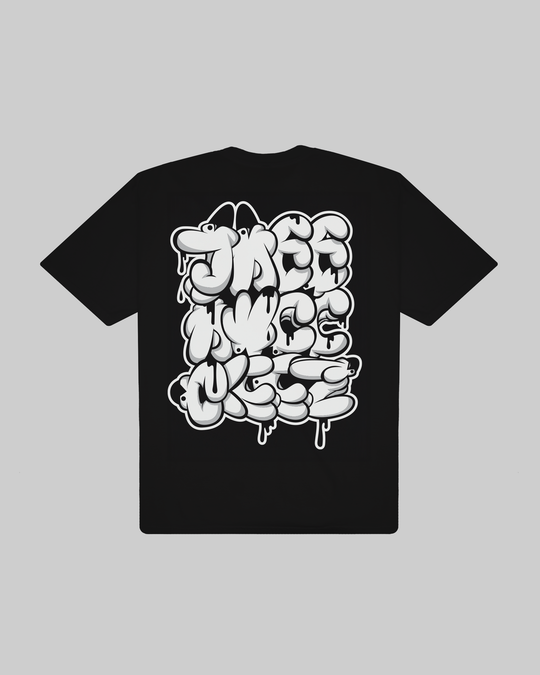 Driple Stack Jabbawockeez Tee Black