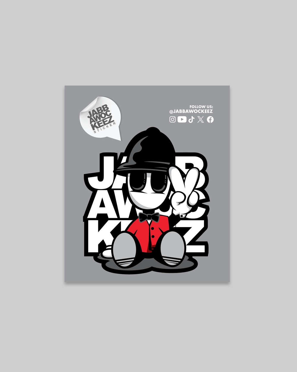 Jabbawockeez Sticker Pack