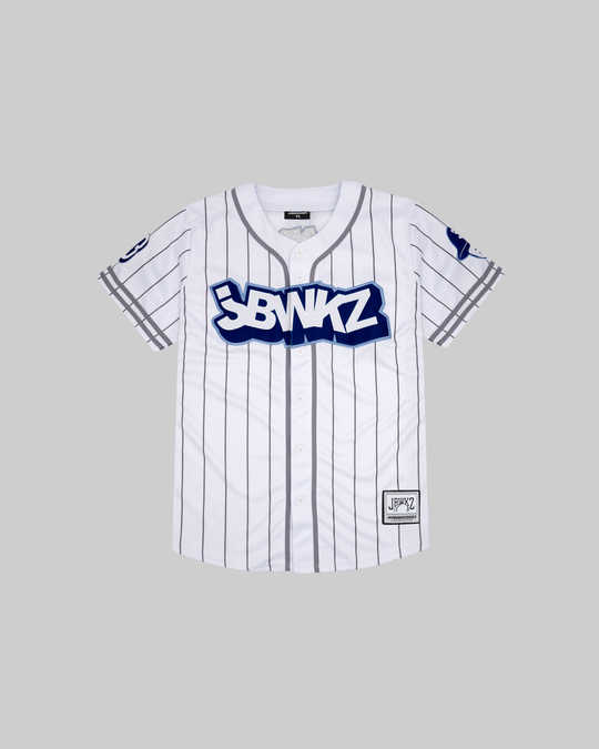 JBWKZ Jabbawockeez Youth Baseball Jersey White