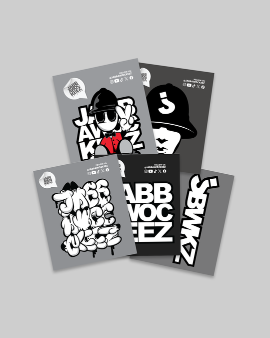 Jabbawockeez Sticker Pack